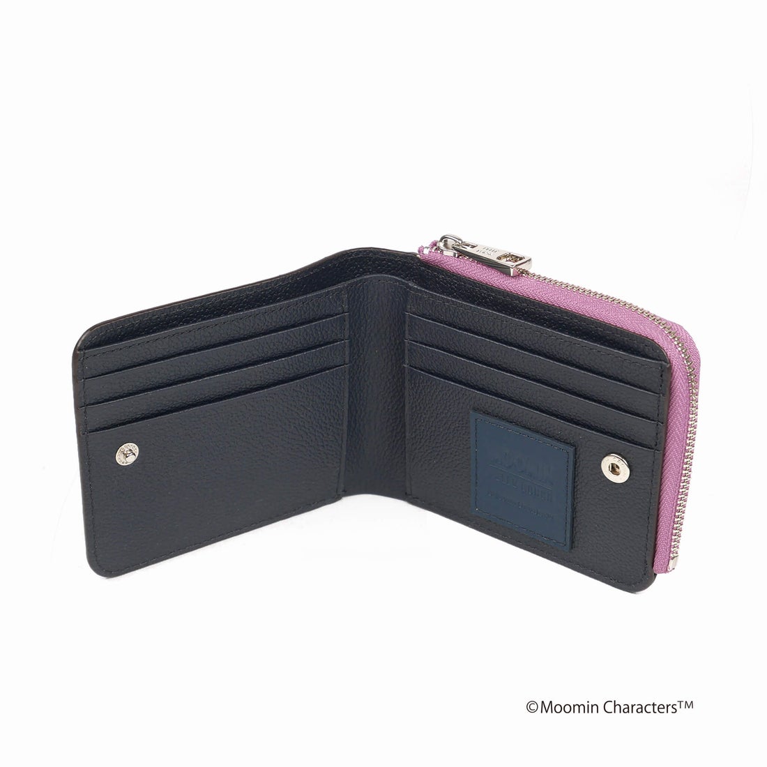 ムーミン×ペレボルサ「リトルミイ」 PELLE BORSA 二つ折り財布
