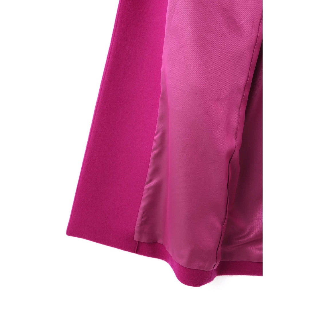 PINKY & DIANNE ウールダブルクロスカラーコート カシス5 -靴