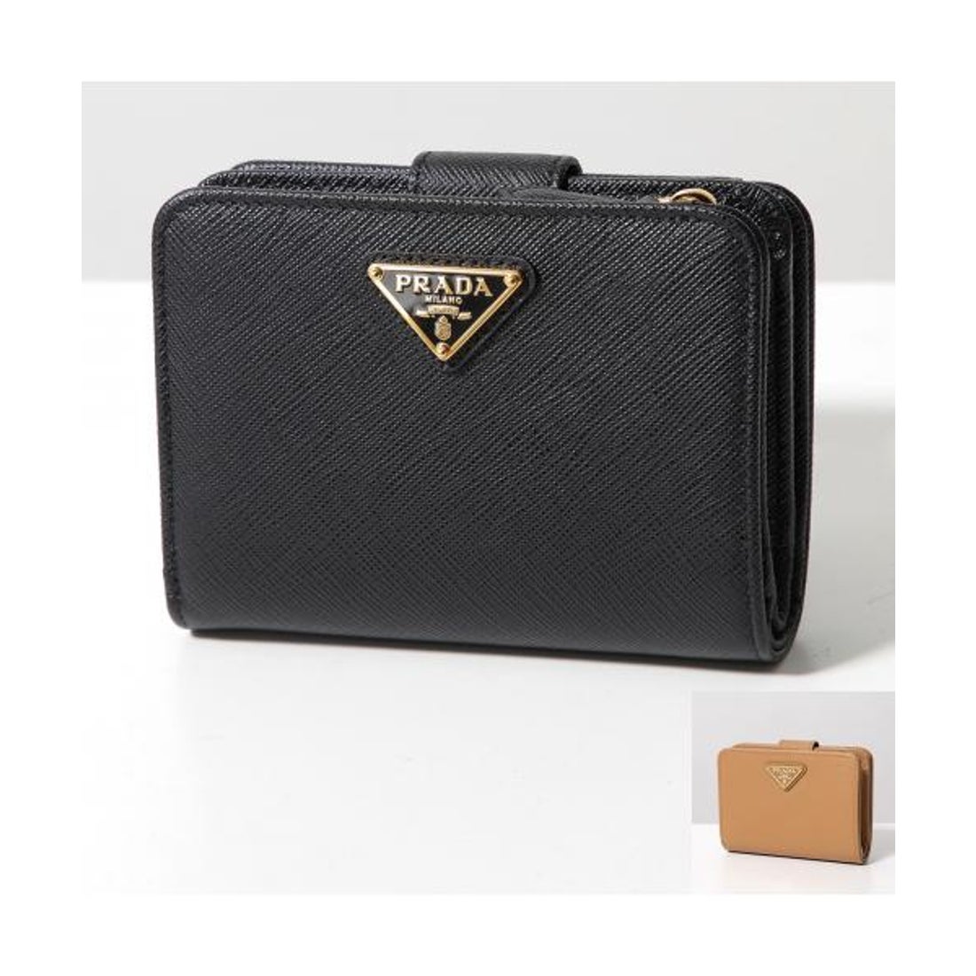 PRADA 二つ折り財布 【公式通販】