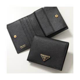 プラダ PRADA PRADA 二つ折り財布 1MV204 QHH サフィアーノ