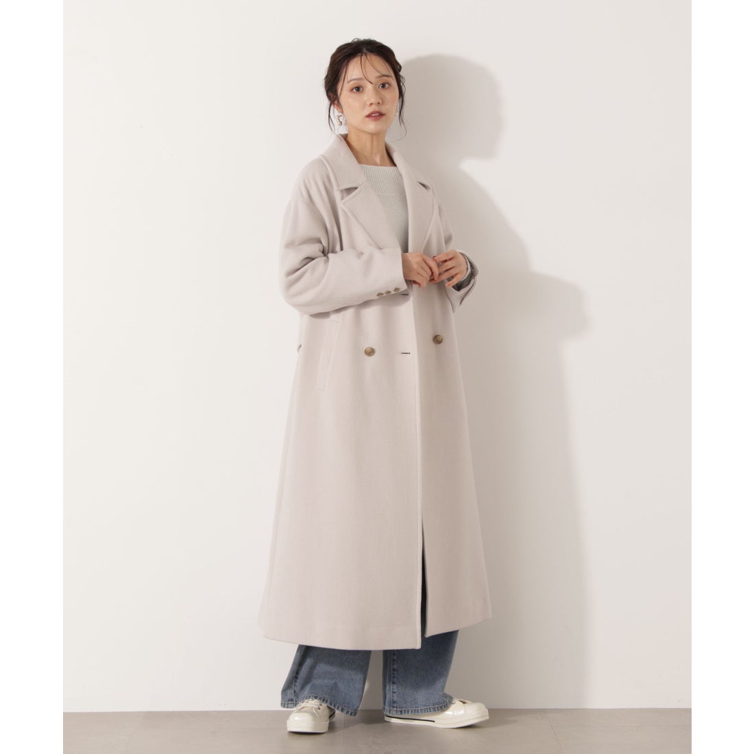 プロポーションボディドレッシング PROPORTION BODY DRESSING ダブル釦