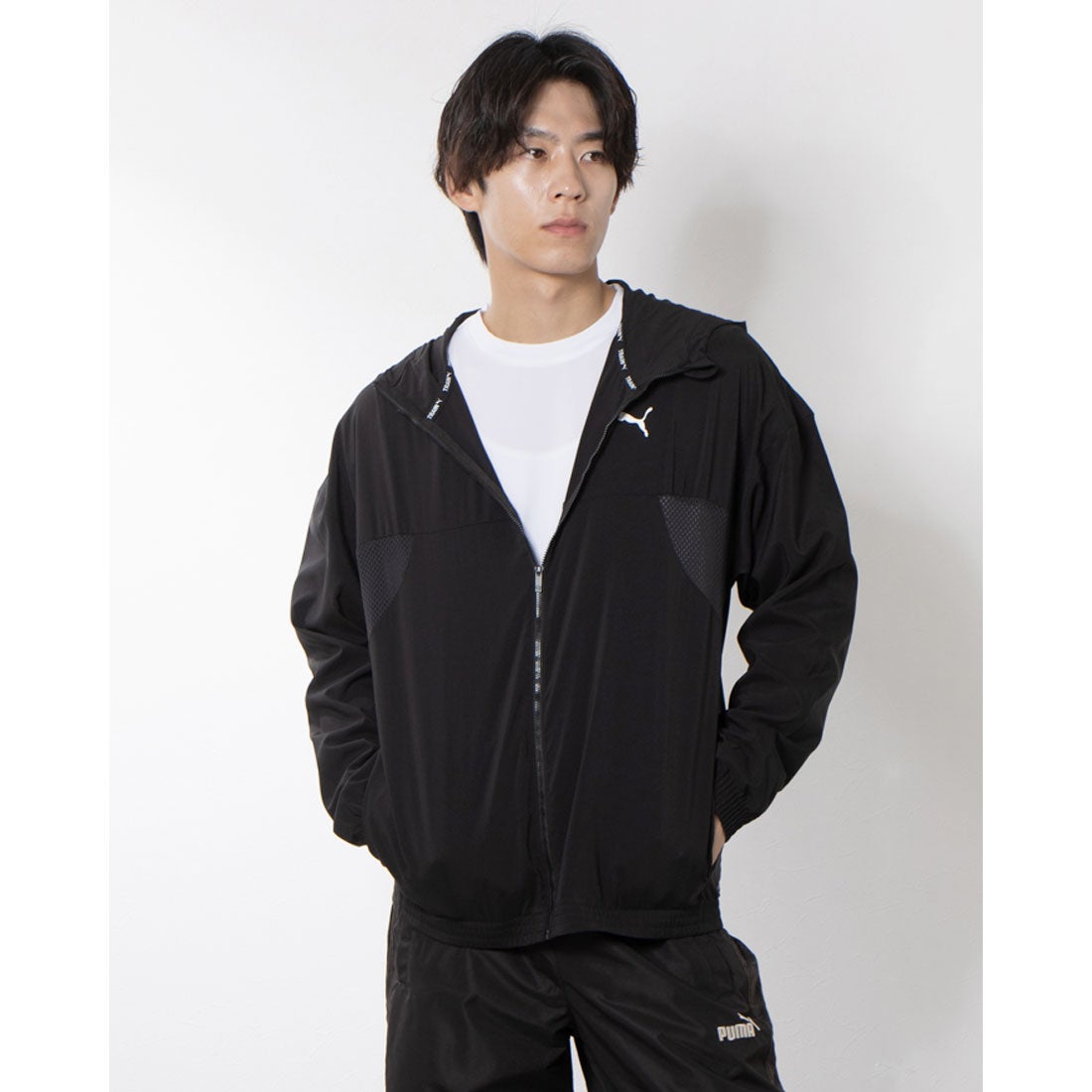 Ferrariフェラーリ フルジップ ボンバージャケットブラック 中綿 XL