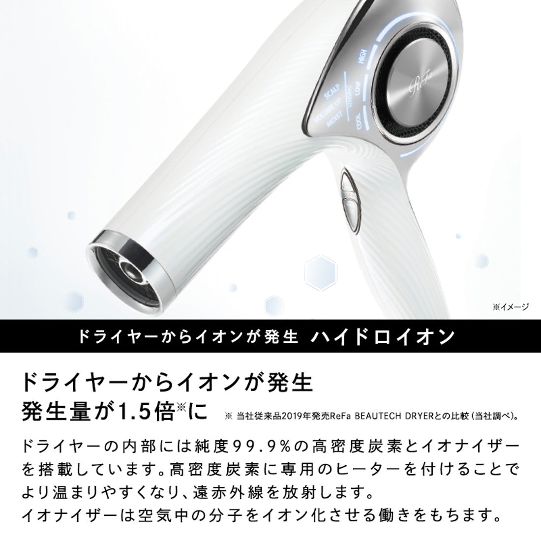 ReFa BEAUTECH DRYER PRO【返品不可商品】 （ピンク） -ファッション