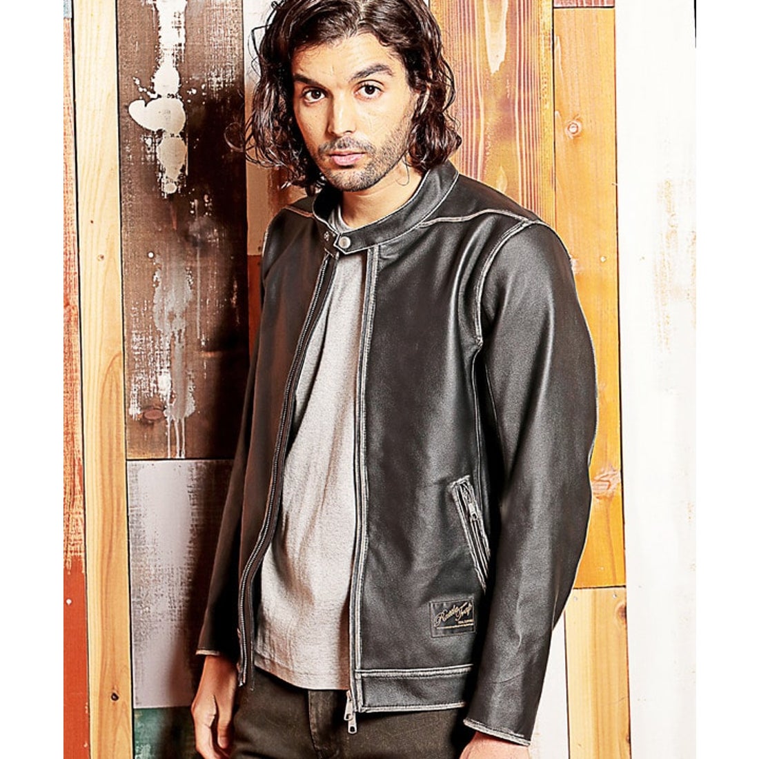 ラトルトラップ RattleTrap ヴィンテージ加工シングルライダースレザー