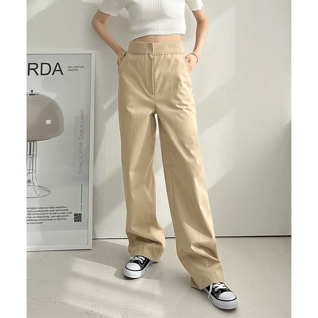 新品タグ付き】2024AW yori ギャババギーワイドパンツ 【公式通販】