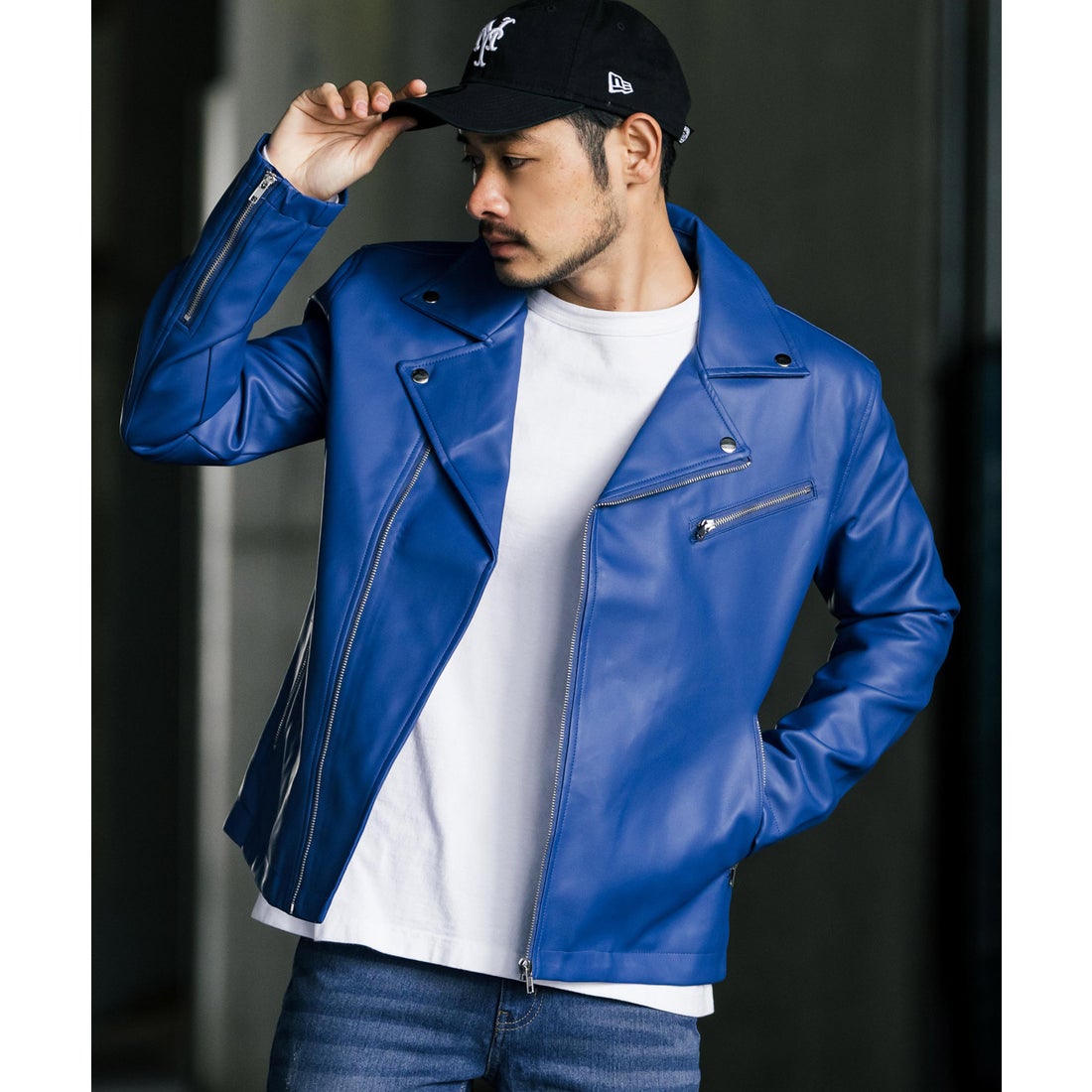 ロッキーモンロー Rocky Monroe ライダースジャケット メンズ