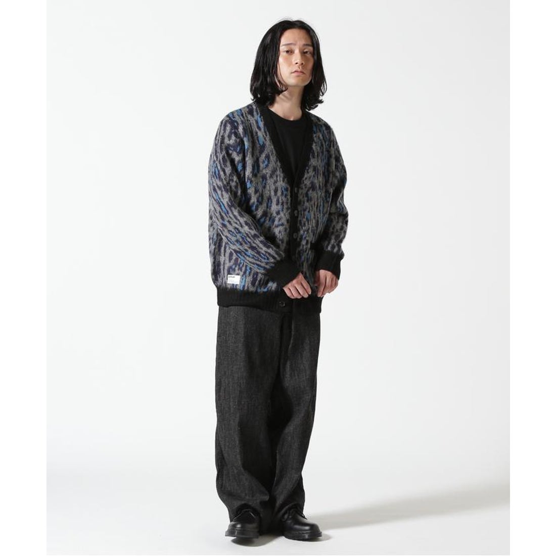 ショット Schott SHAGGY KNIT LEOPARD/シャギーニット レオパード