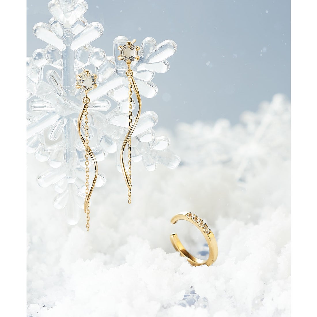 サマンサティアラ Samantha Tiara クリスマス限定 トパーズ ピアス