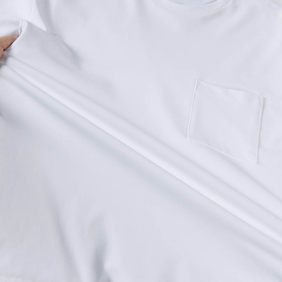 別注】＜MOONRAKERS＞MOON-TECH オーバーサイズポケットT（ホワイト