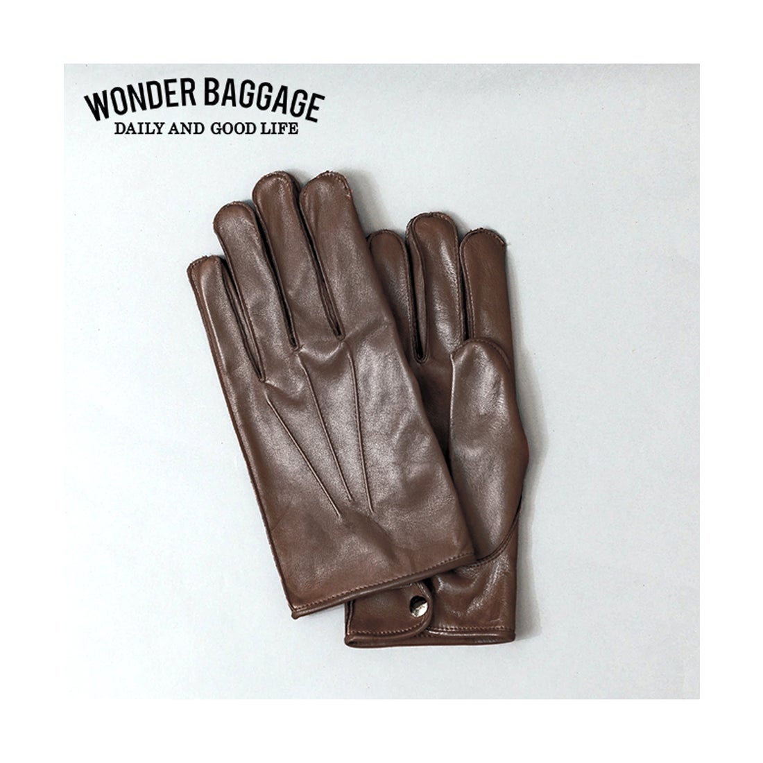 ワンダーバゲージ WONDER BAGGAGE ワンダーバゲージ 手袋 本革 馬革