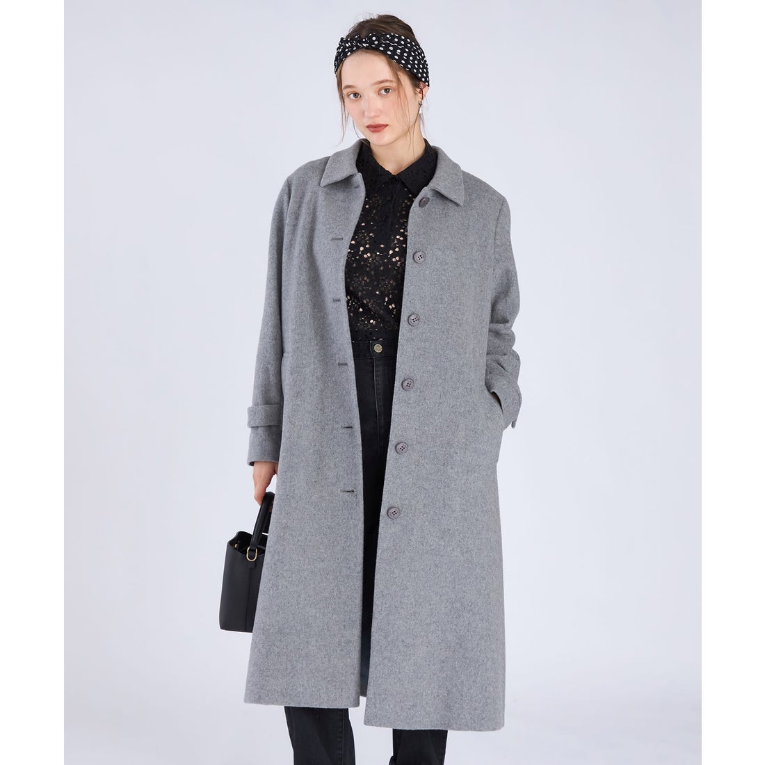 トゥービー バイ アニエスベー To b. by agne's b ラムウールロング