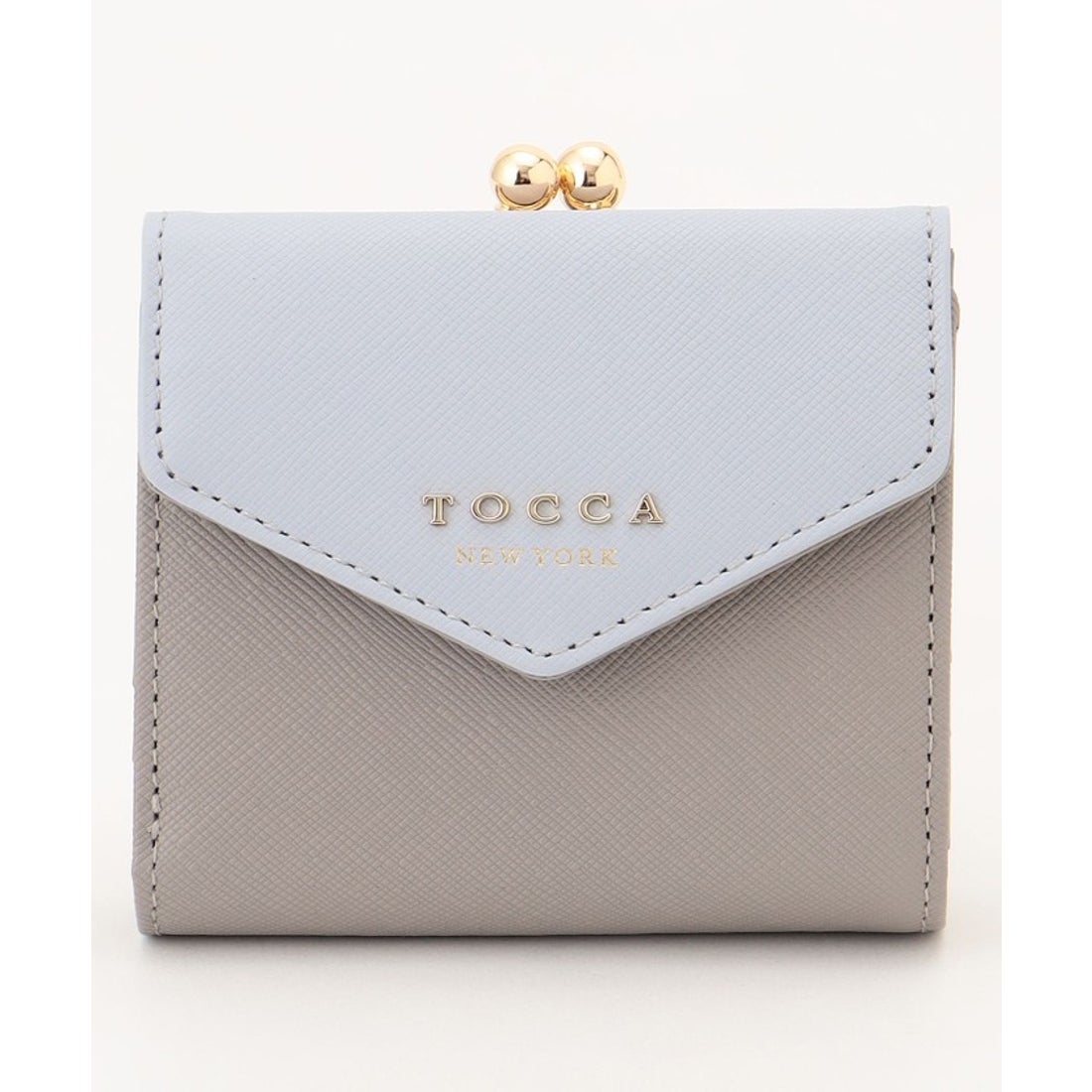 トッカ TOCCA LETTERA BIFOLD WALLET 財布 （ブルー系