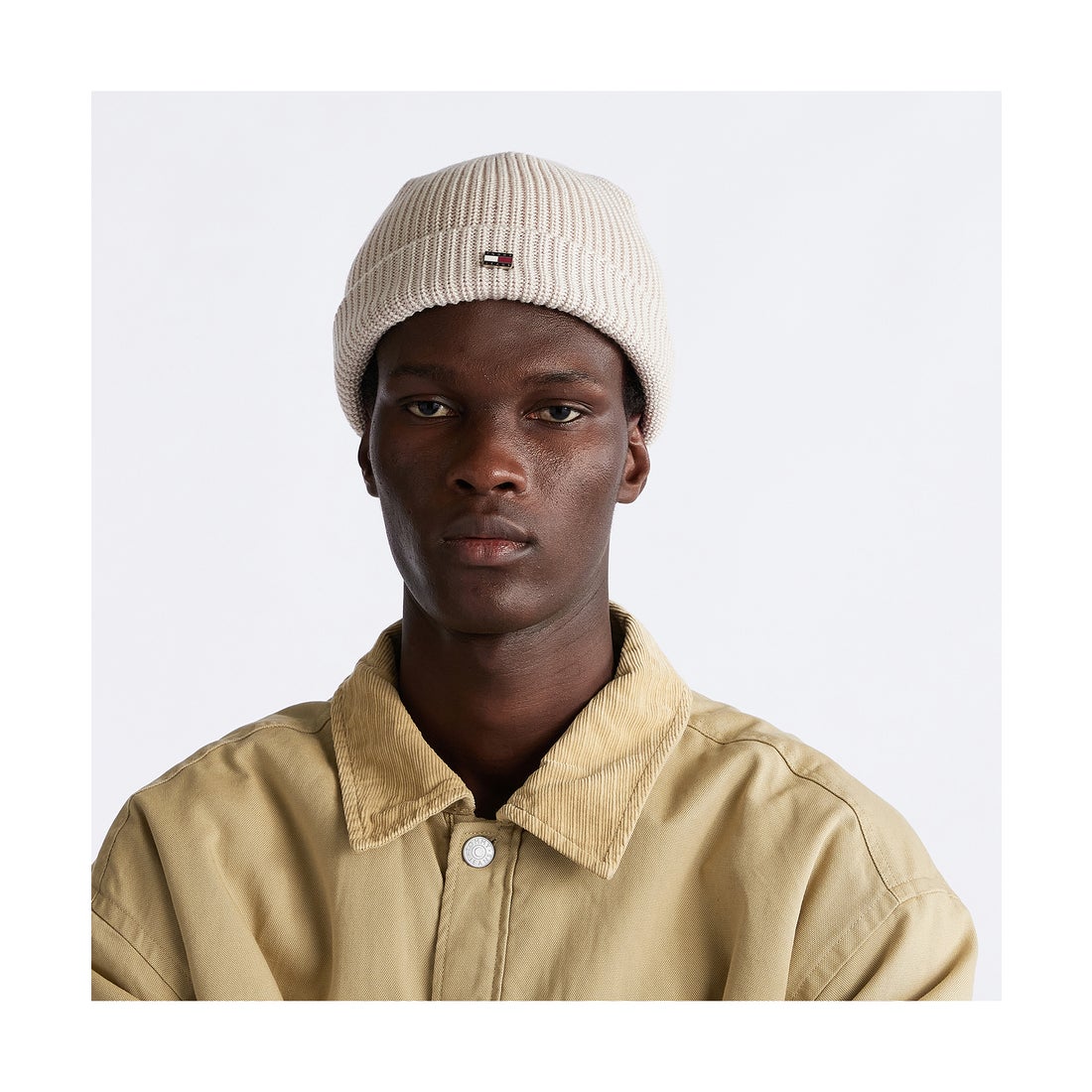 トミー ヒルフィガー TOMMY HILFIGER ヘリテージショートビーニー