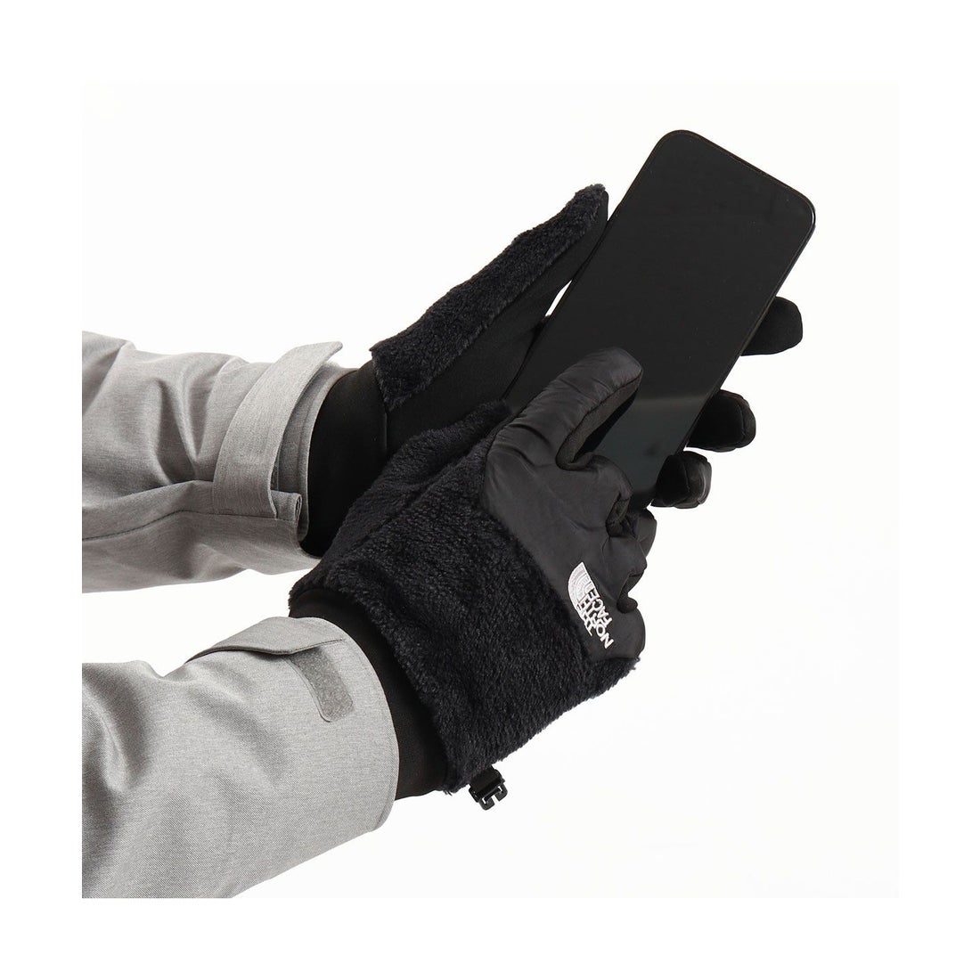 ザ ノースフェイス パープルレーベル ダウングローブ ミトン 手袋 S 黒