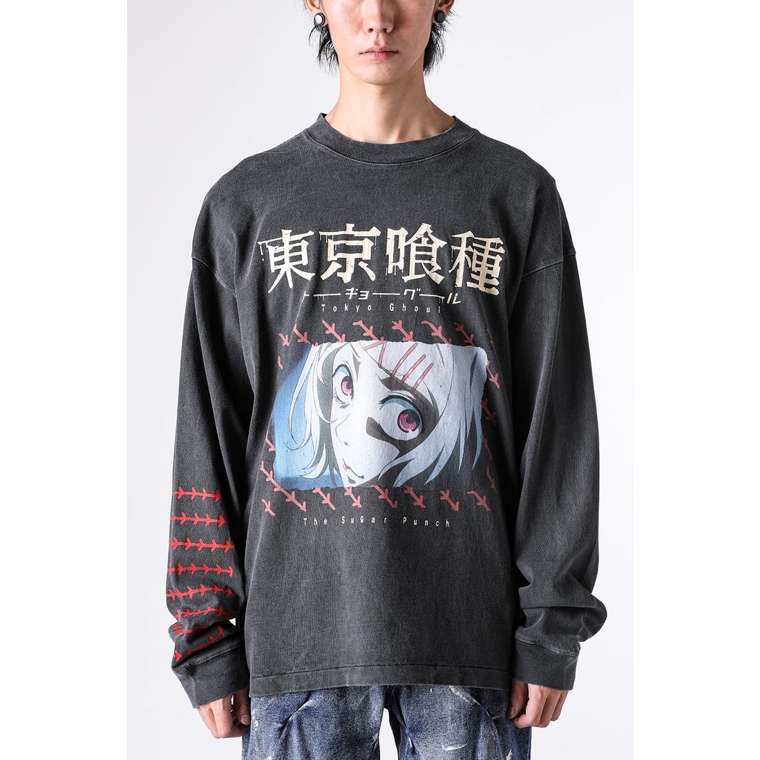 ザ シュガー パンチ THE SUGAR PUNCH x TOKYO GHOUL Long Sleeve T