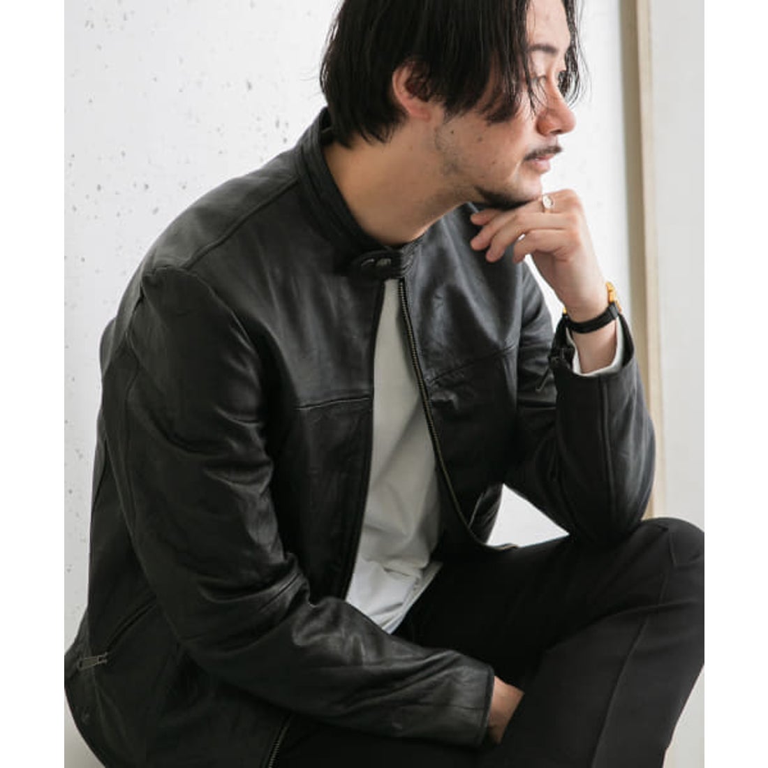 アーバンリサーチ ロッソ URBAN RESEARCH ROSSO リサイクルレザー