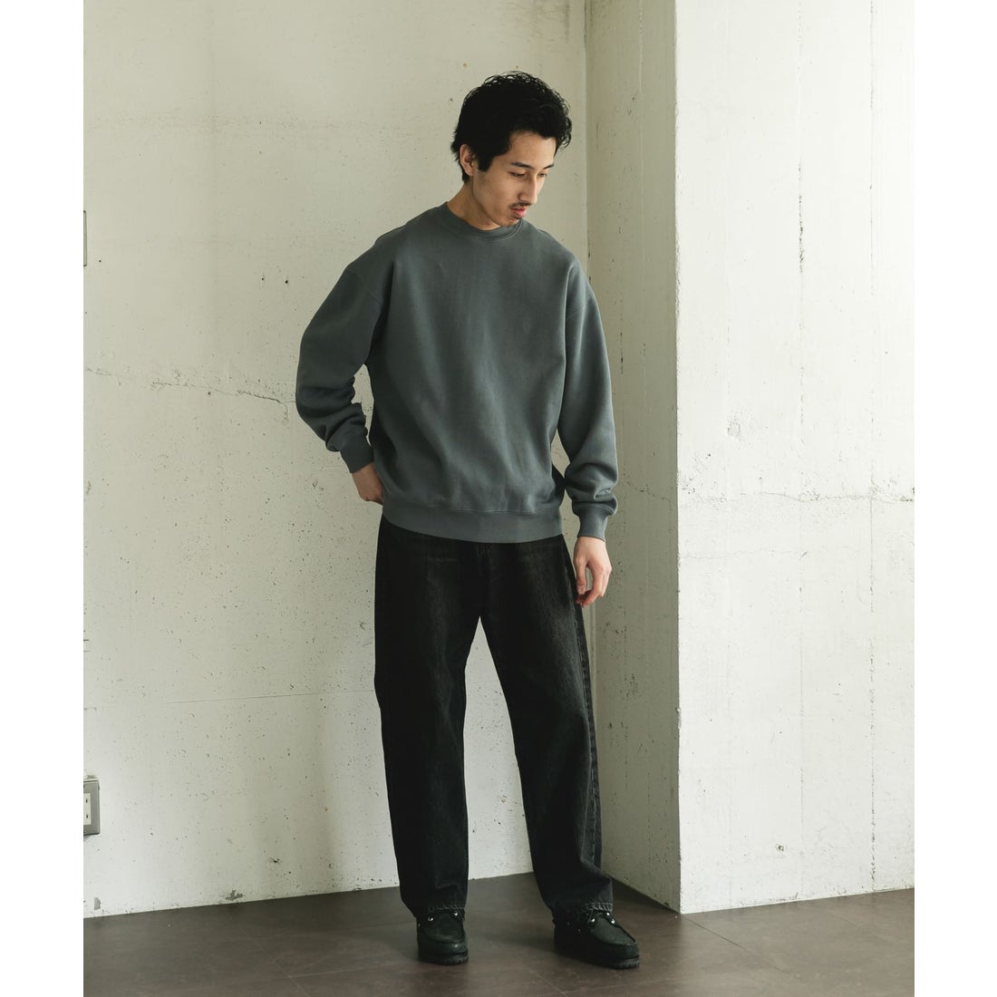 アーバンリサーチ ドアーズ URBAN RESEARCH DOORS ピグメントダイ裏