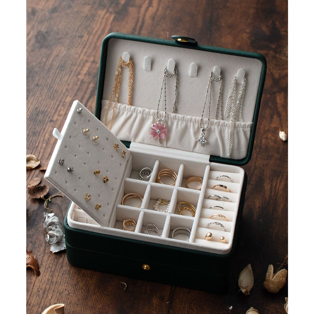 ヴィータフェリーチェ VitaFelice ジュエリーボックス 二段 ジュエリー