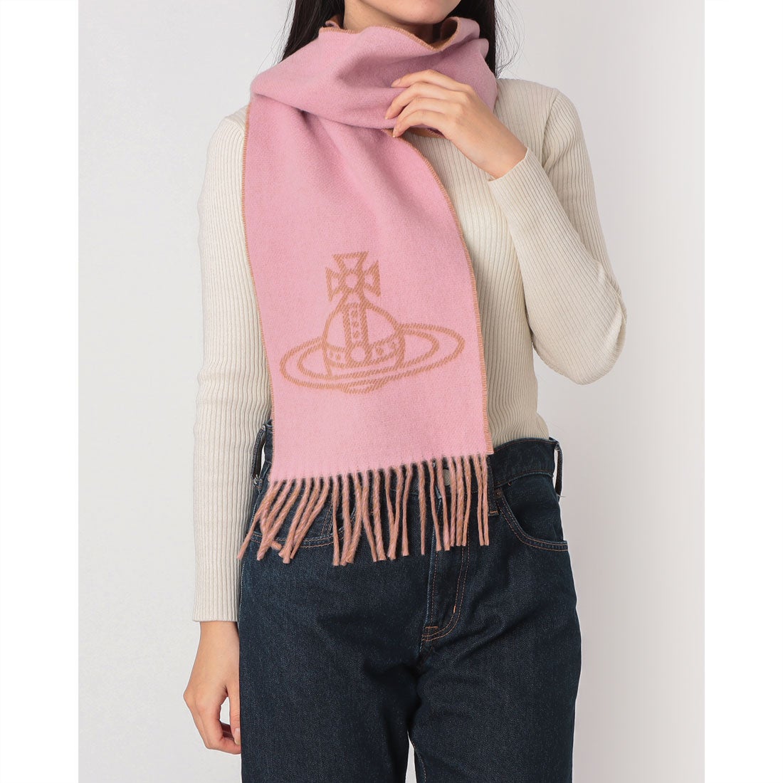 ヴィヴィアン ウエストウッド Vivienne Westwood マフラー （ピンク