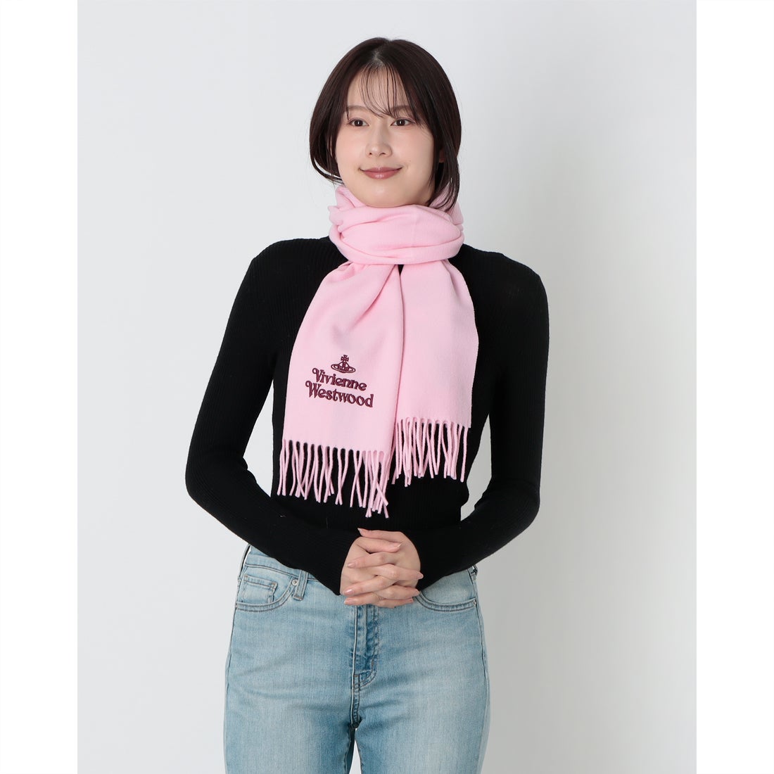 ヴィヴィアン ウエストウッド Vivienne Westwood マフラー （ピンク