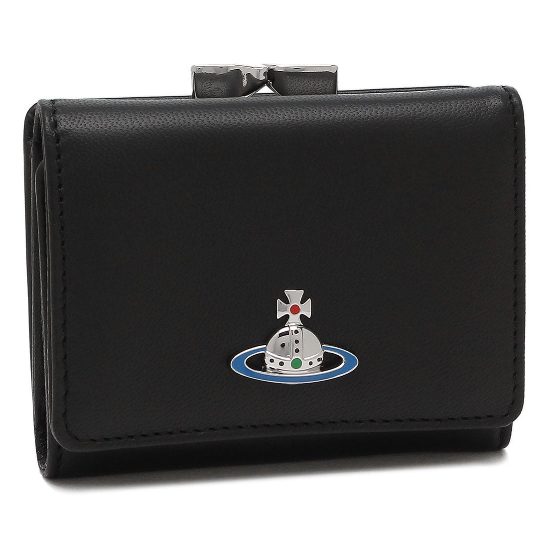 Vivienne Westwood / 3つ折り財布/レザー/BLK/レディース// 楽天市場