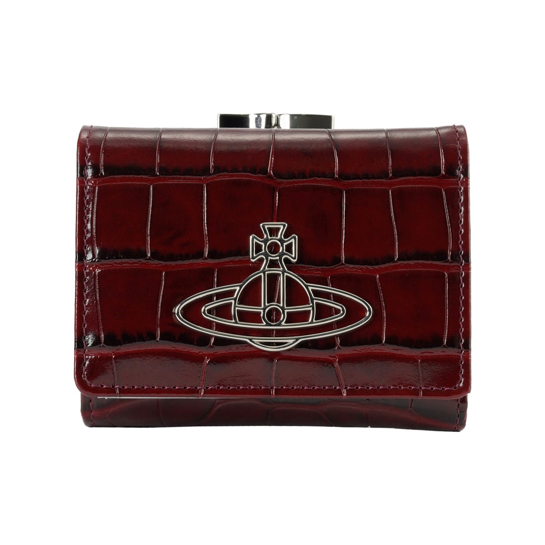 在庫 処分ファッション - Vivienne Westwood 3つ折り財布 バーガンディ