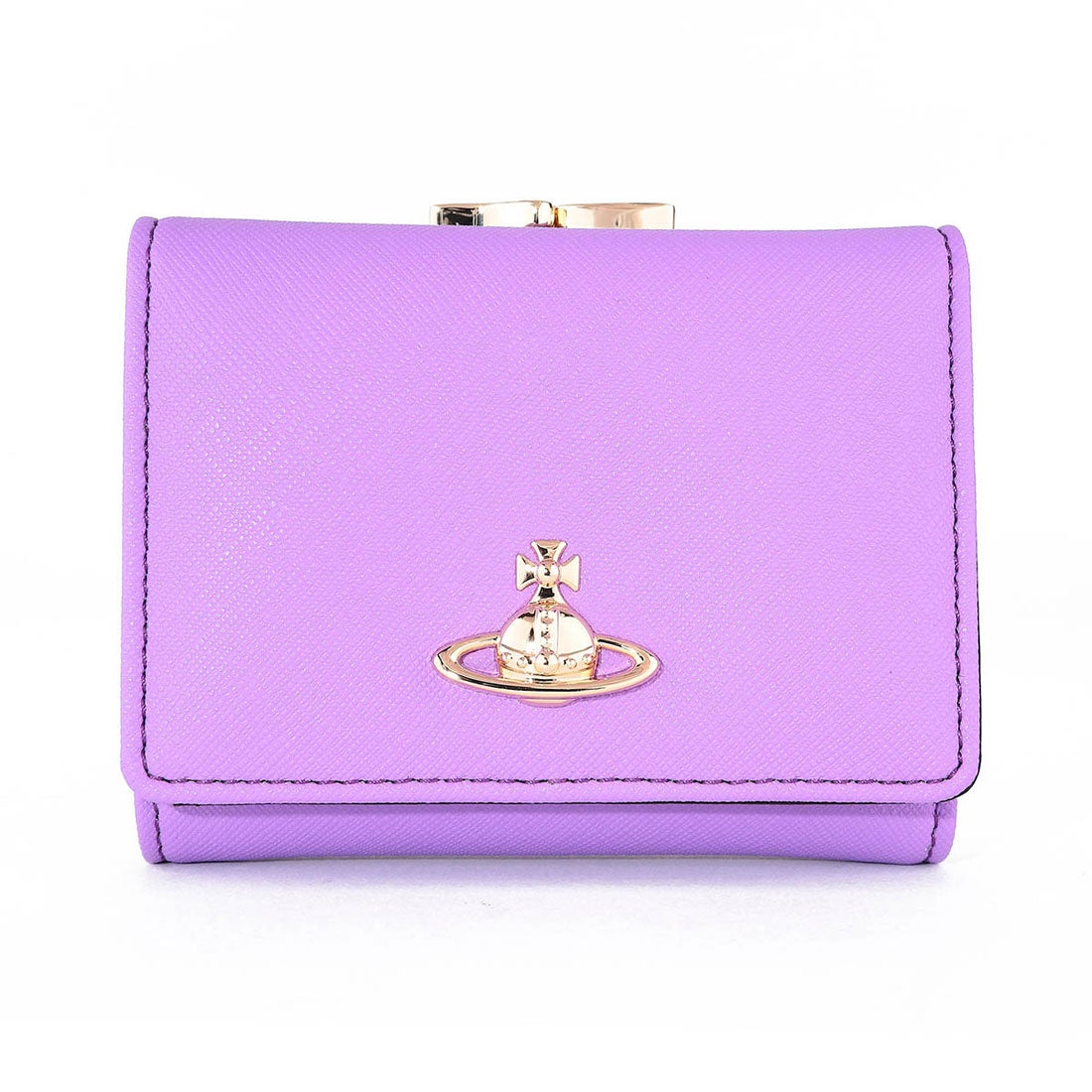 良品 ヴィヴィアンウエストウッド 三つ折り財布 w8325-1001-③ 良品