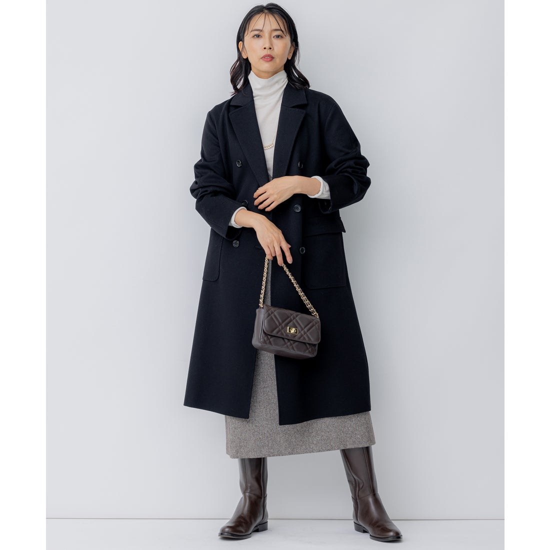 23区 LOROPIANA(ロロピアーナ) スーパー ウール チェスターコート