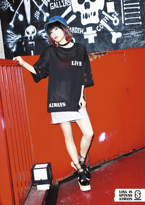 LiSA×SPINNSコラボアイテムを一挙公開♪「LiTTLE DEViL PARADE」を