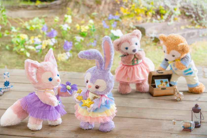 ディズニー40周年記念限定ダッフィースマートフォンリング