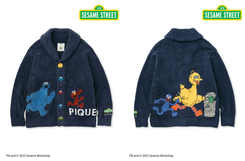 tomocoジェラピケプルオーバークッキーモンスター×エルモSサイズ各1点