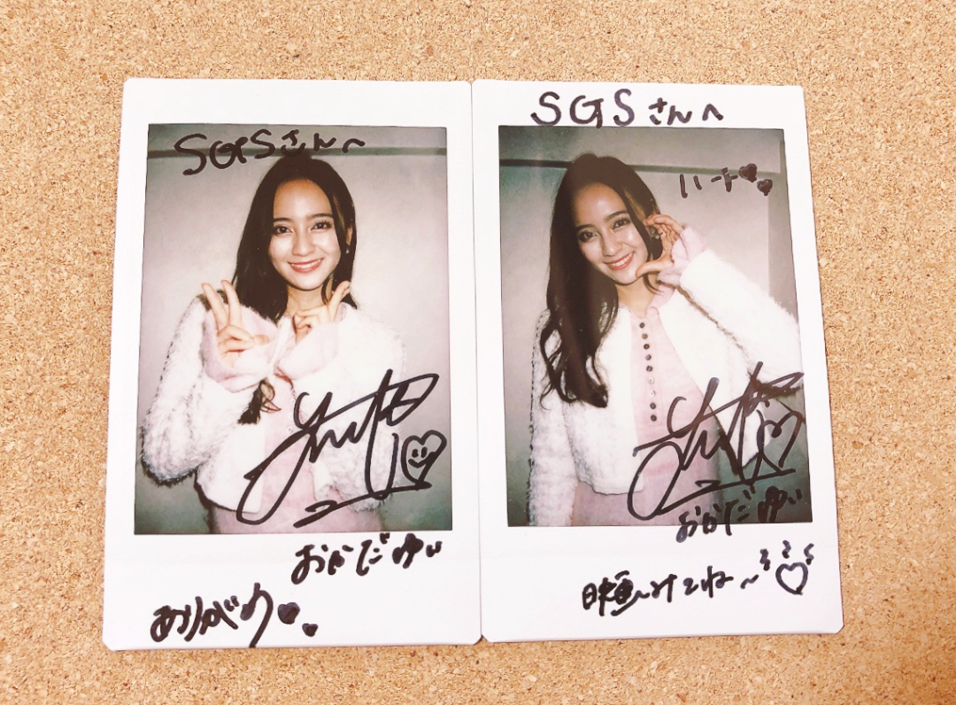 岡田奈々 直筆サイン入りチェキ インコンプリート - メルカリ 岡田奈々