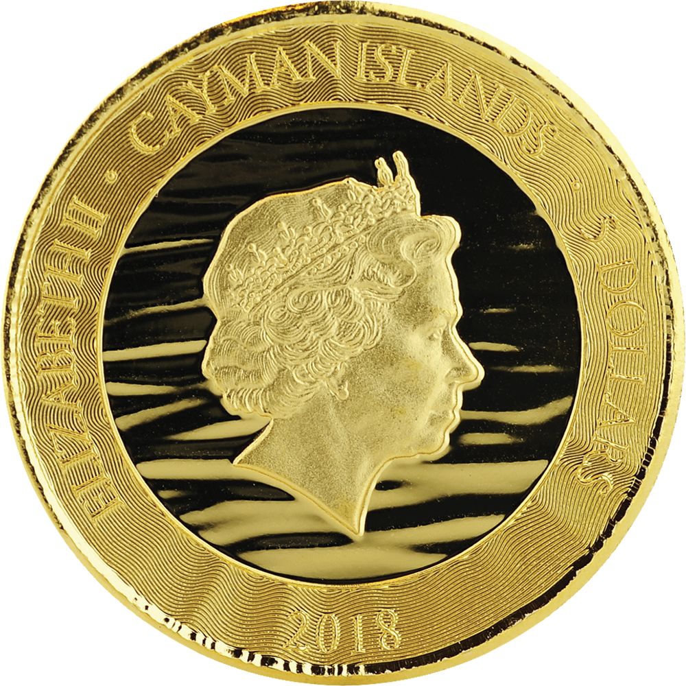 2018 Cayman Island Marlin 1 oz Gold Coin