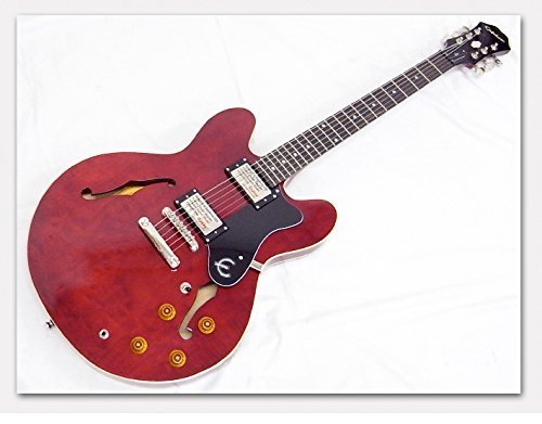 セミアコエレキギター「EPIPHONE Dot」チェリーがかっこいい