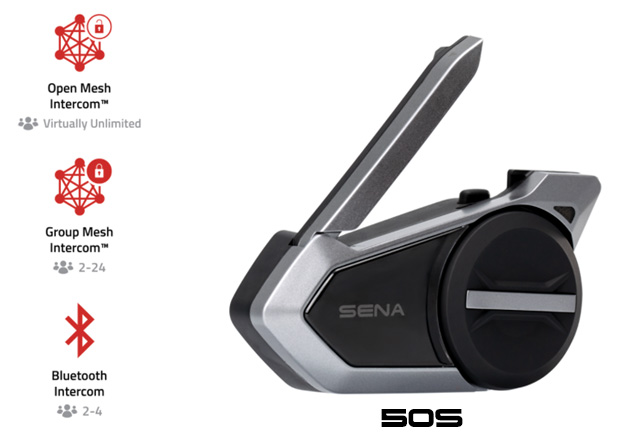 SENA Bluetooth Japan公式サイト | 50S 50R | 製品概要