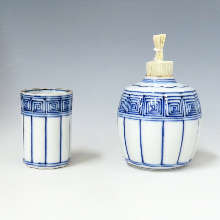 茶道具 古信楽 茶入 大津ふくさ 付 時代箱(RC937) 茶道具 古信楽 茶入