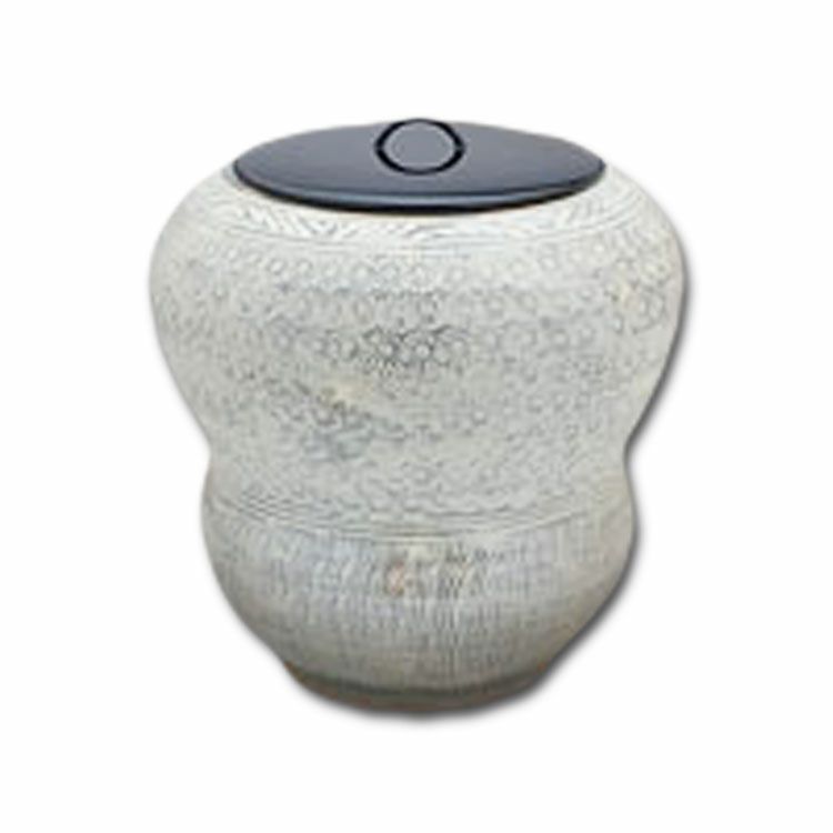 茶道具 水指 水差 水差し 花三島 瓢型 水指 原清和