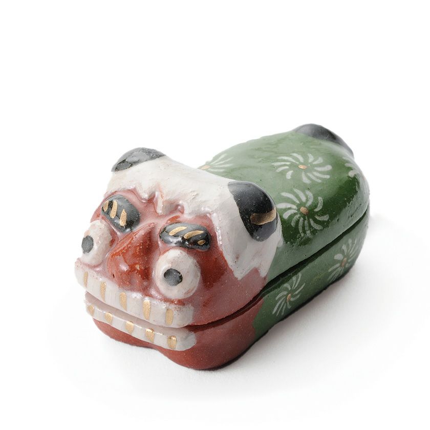 茶道具 香合（こうごう） 季節香合 お正月シリーズ 獅子舞 吉村 楽入