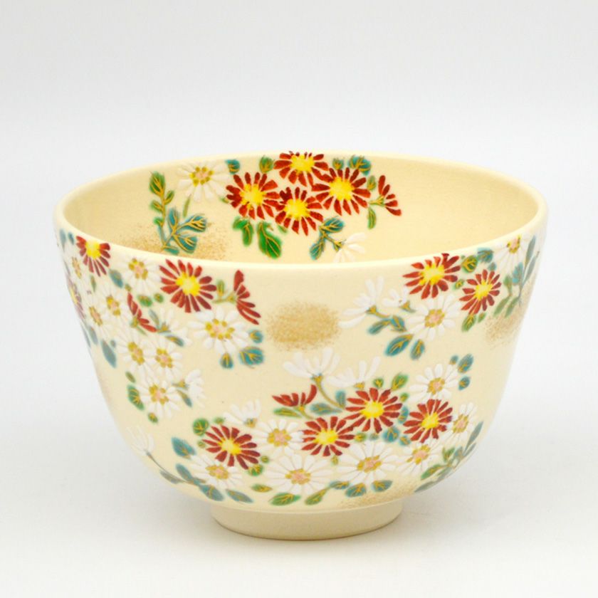 お値下げ 仁清青楓 水出宋絢 茶道具 茶碗 未使用品 抹茶碗 12 お値下げ