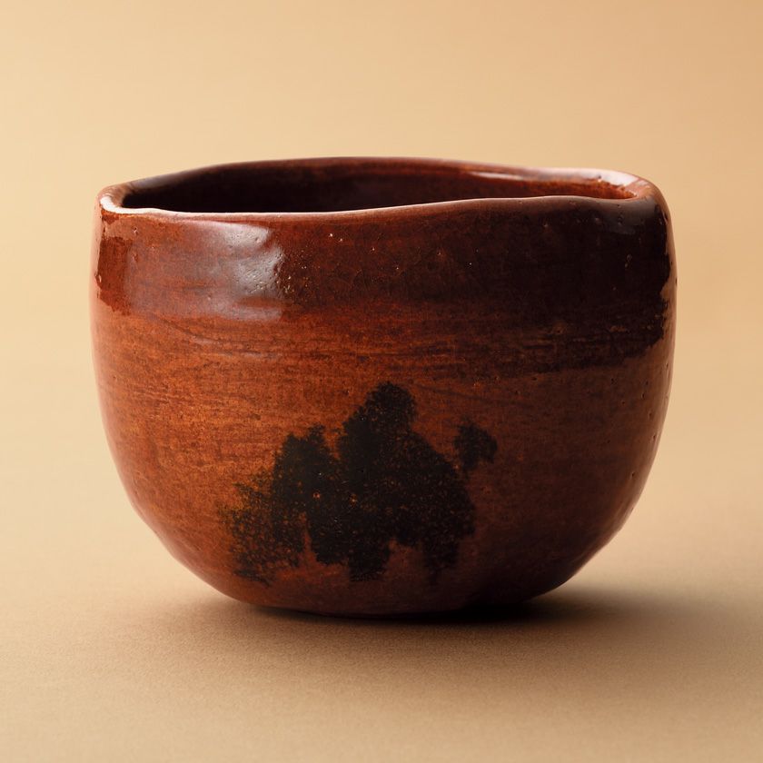 値下げ】吉村楽入 茶碗 流鏑馬 茶道具 箱あり 午年 値下げ】吉村楽入