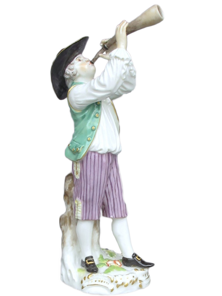 マイセン☆物売りシリーズ☆パン屋さんフィギュリン 人形 マイセン