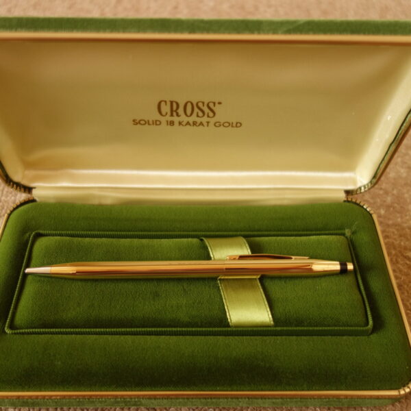 クロスボールペン金無垢 | 鉄扇・扇子の扇八郎