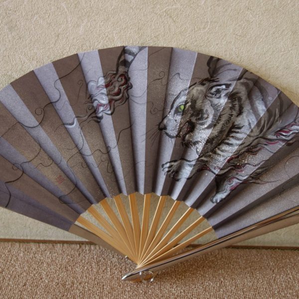 世界で一つオリジナル絵鉄扇子