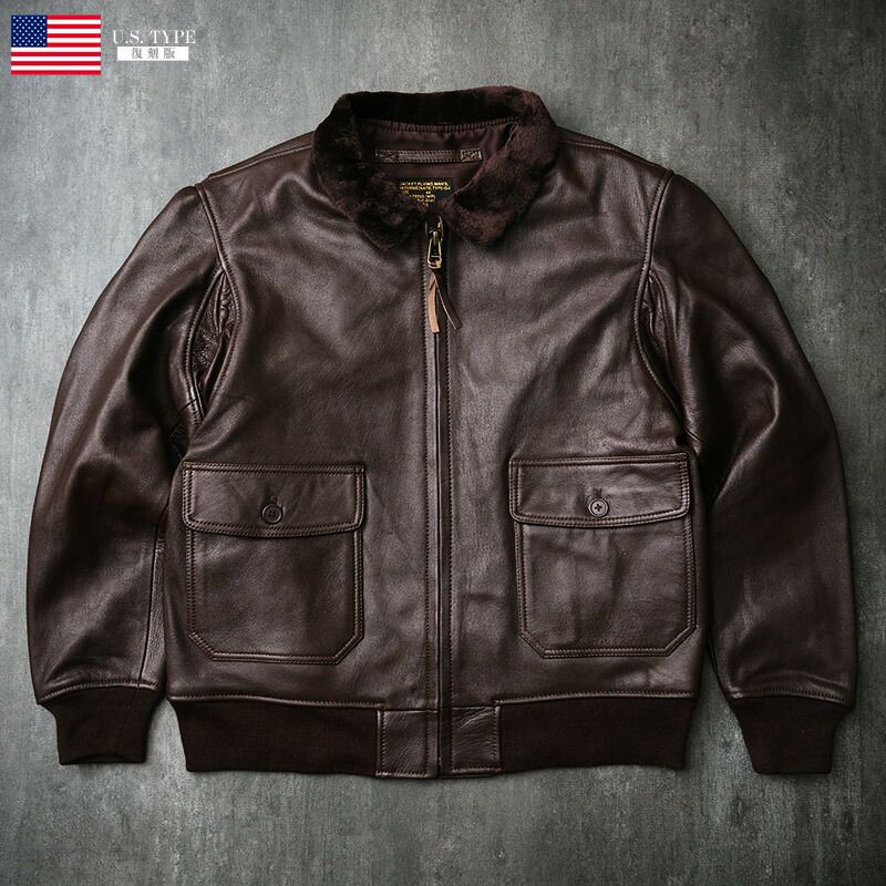 ゆ*と様 Golden Fleece G-1タイプ レザーフライトジャケット 本 ゆ*と