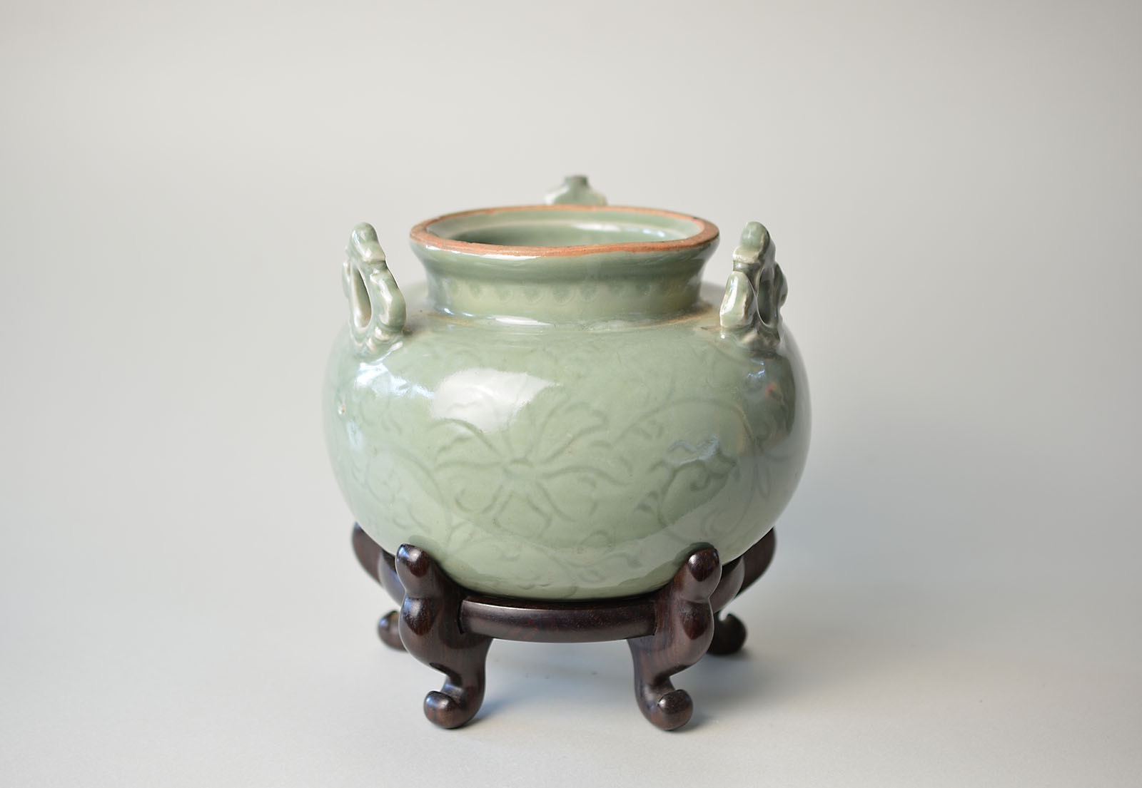 香道具 香炉 青磁 香炉 龍泉窯 香道具 龍泉窯 天龍寺青磁 香炉・龙泉