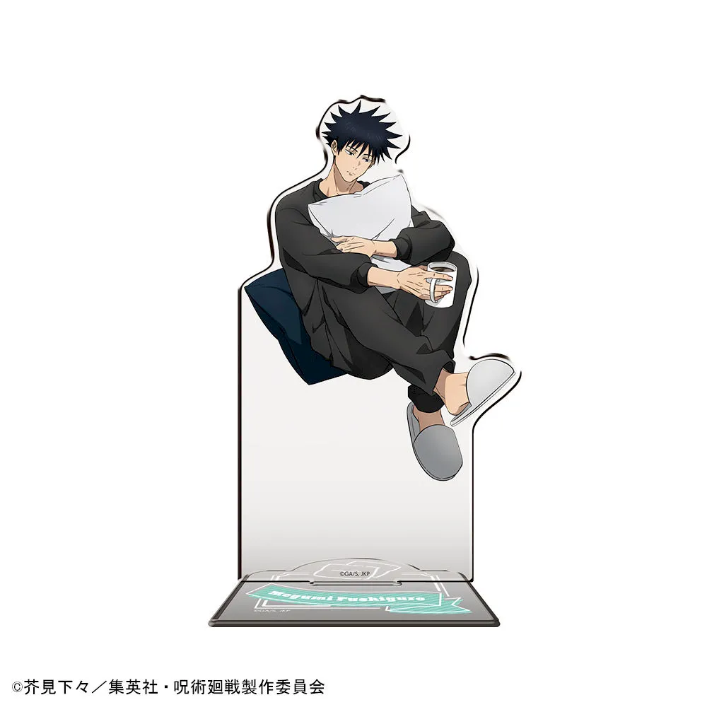 呪術廻戦 伏黒恵 アクスタ 缶バッジ ぱしゃこれ ラバスト 呪術廻戦 伏黒恵