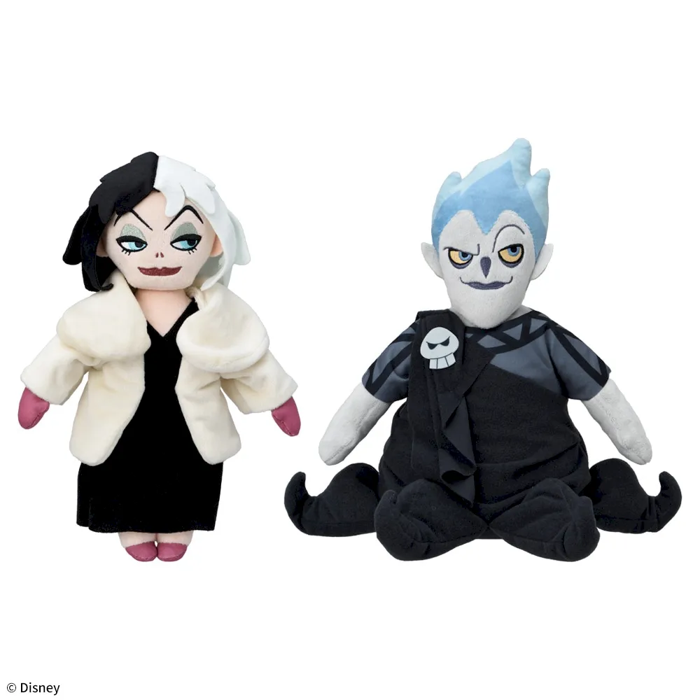 ディズニーヴィランズ Dolly Clasica Mぬいぐるみ “クルエラ&ハデス