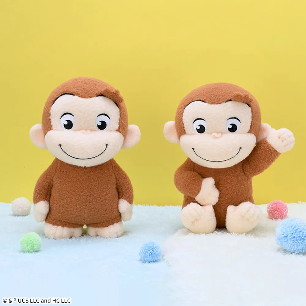 おさるのジョージ ぽってりLぬいぐるみ ふわもこ｜プライズ・くじ