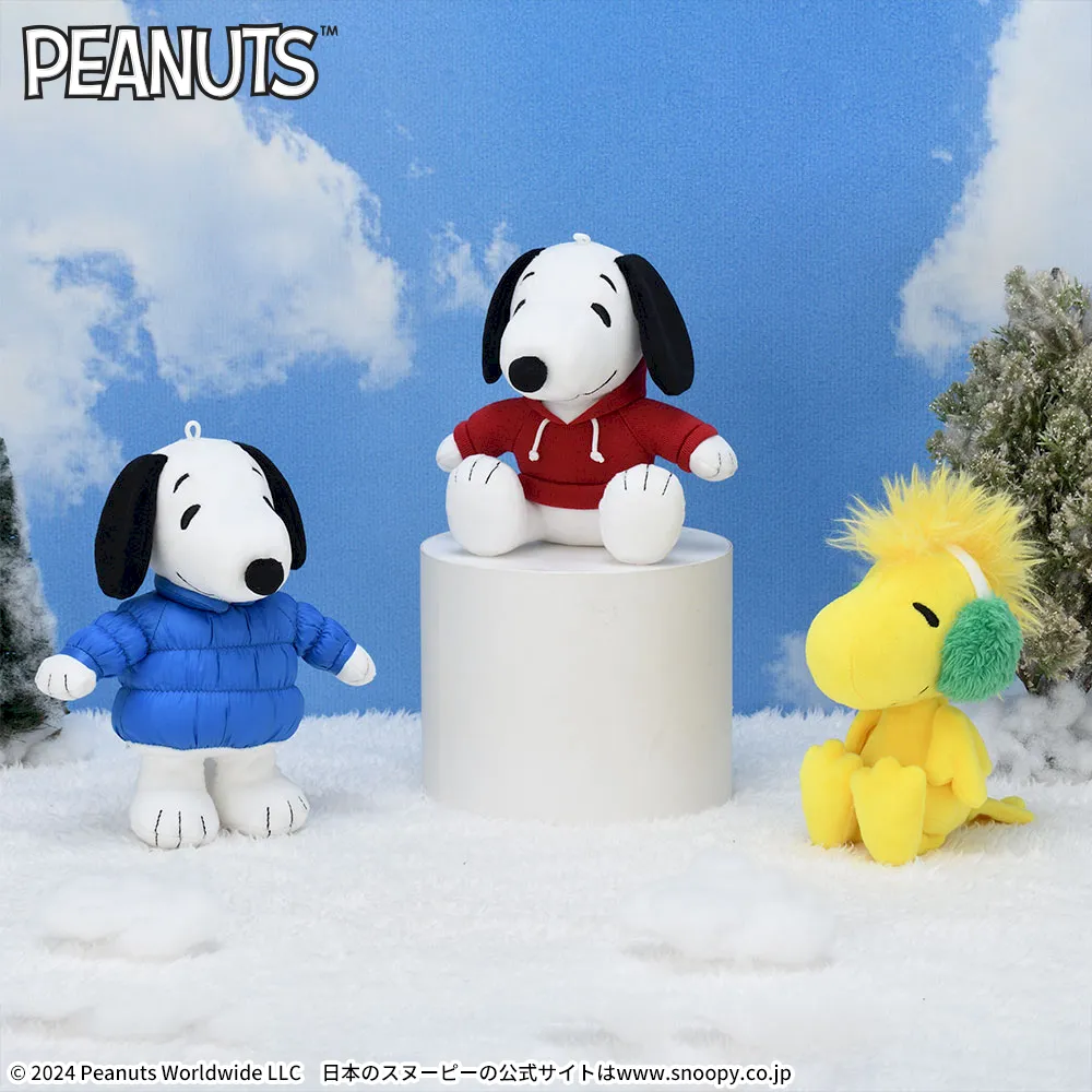 SNOOPY™ ぬいぐるみ あったかウィンター｜プライズ・くじ・グッズ情報