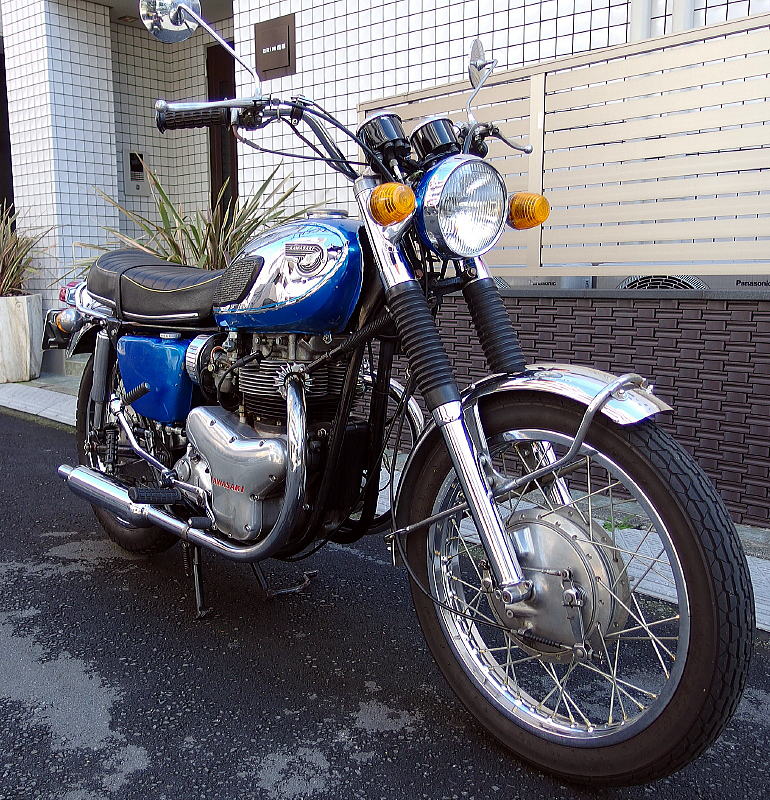 1969年 カワサキ650 W1S バイク 旧車 名車 サイドカー 個人売買